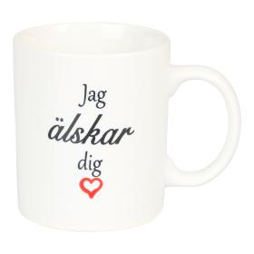 Mugg - Jag Älskar Dig