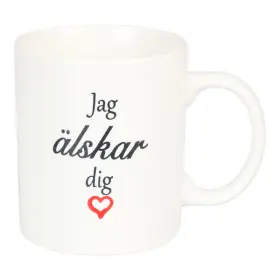 Mugg - Jag Älskar Dig