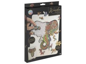 Tr&auml;pussel Elefant