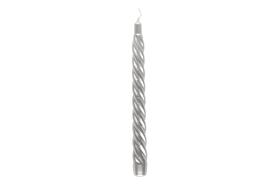 Snurrade ljus -Metallic (silver)