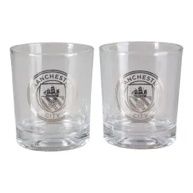 Whiskeyglas i 2-pack -Manchester City