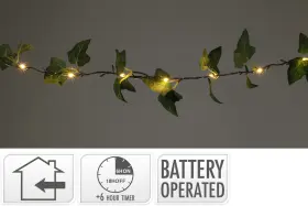 LED-ljusslinga - Murgröna