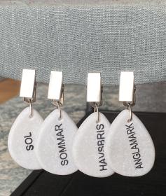 Duktyngder 4-pack sommar (Vit)