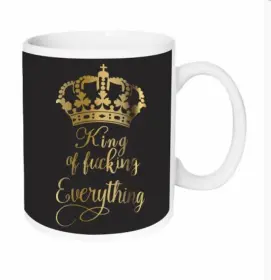 Jumbomugg 13cm - King