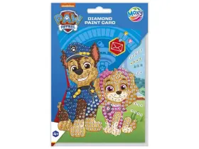 Paw Patrol diamond painting kort