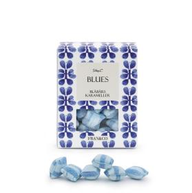 Blues &ndash; Bl&aring;b&auml;rskarameller 100g