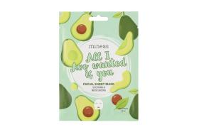 Fuktgivande & lugnande ansiktsmask (avokado)