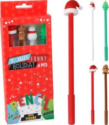 Pennset 4-pack Julmotiv