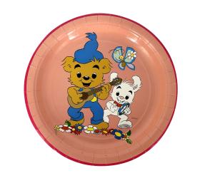 Papperstallrikar i 8-pack - Bamse