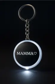 Nyckelring med lampa - MAMMA