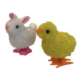 Hoppande hare & kyckling