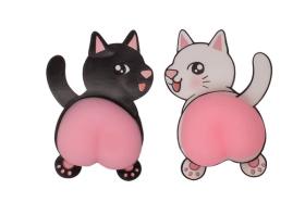 Klisterm&auml;rke med rumpa f&ouml;r mobil Katter