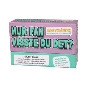 Spel - Hur fan visste du det?