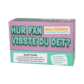 Spel - Hur fan visste du det?