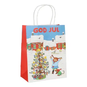 Presentpåse God Jul - Pippi Långstrump