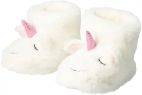 Barntofflor - Vit unicorn
