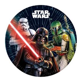 Papperstallrikar 8-pack - STAR WARS