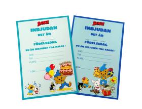 Inbjudningskort i 8-pack - Bamse