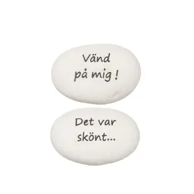 Sten -V&auml;nd p&aring; mig! (Vit)