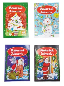 M&aring;larbok -Julmotiv