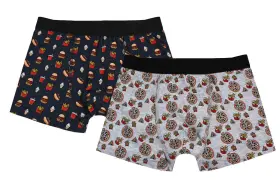 Coola herrboxer 2-pack -Snabbmat (M)
