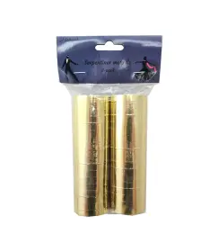 Serpentiner -Metallic Guld