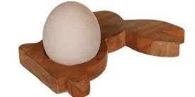 &Auml;ggkopp i teak - Kanin