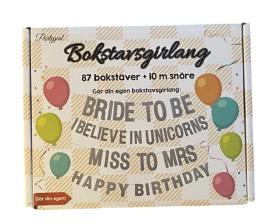 Designa din egen girlang - Silver