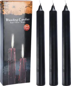 Blödande ljus 3-pack - Halloween