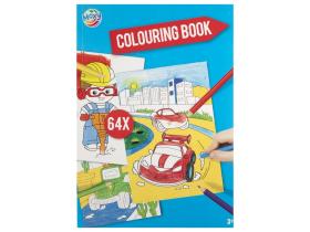 M&aring;larbok A4 - Bilar