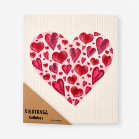 Disktrasa med ett stort hj&auml;rta