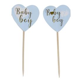Cake picks - Baby Boy