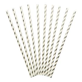 Papperssugr&ouml;r 10-pack -Silver