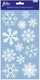 F&ouml;nsterdekor Sn&ouml;flingor
