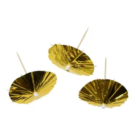 Drinkparaply 10-pack (guld)