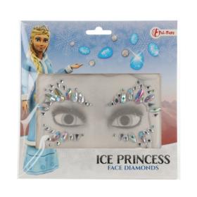 Ansiktssmycken - Isprinsessa (Runt &ouml;gonen)