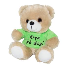 Nalle med t-shirt Krya p&aring; dig!