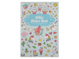 Glitterklisterm&auml;rken 8 ark - Enh&ouml;rningar