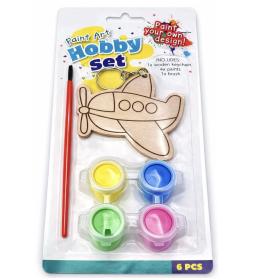 M&aring;la din egen nyckelring -Flygplan