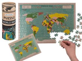 Pussel 300 bitar V&auml;rldskarta