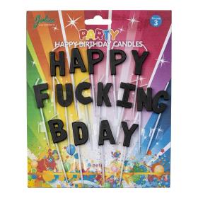 T&aring;rtljus -HAPPY F*CKING BDAY