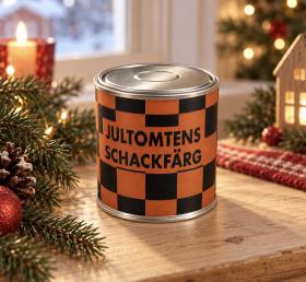 Jultomtens schackf&auml;rg pl&aring;tburk
