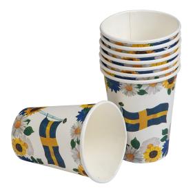 Pappersmugg i 8-pack -Sverige