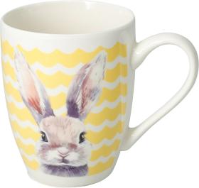 P&aring;skmugg - Hare (gul)