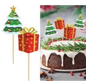 Cake topper i 12-pack -Jul