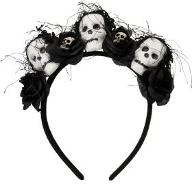 Diadem med d&ouml;skallar