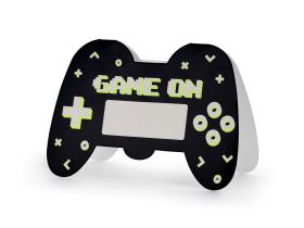 Inbjudningskort i 6-pack -Gamer