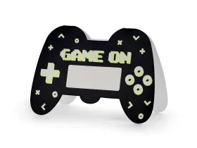 Inbjudningskort i 6-pack -Gamer