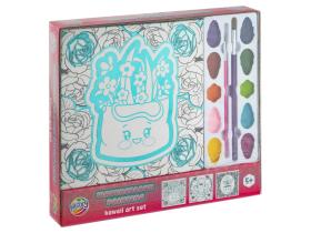 M&aring;la med vattenf&auml;rg - Blommor