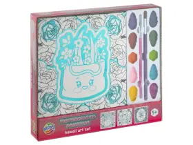 M&aring;la med vattenf&auml;rg - Blommor